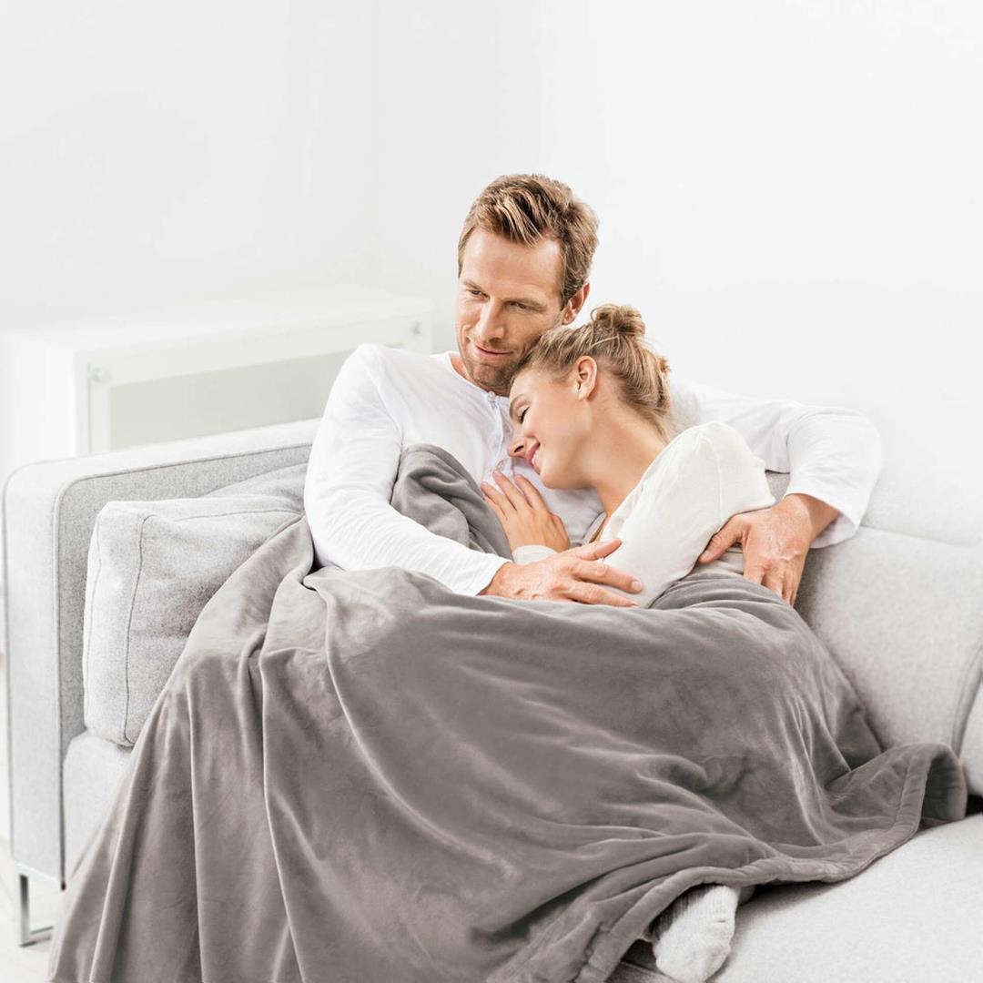 Soojendusega kaheinimese pleed tekk suur XXL