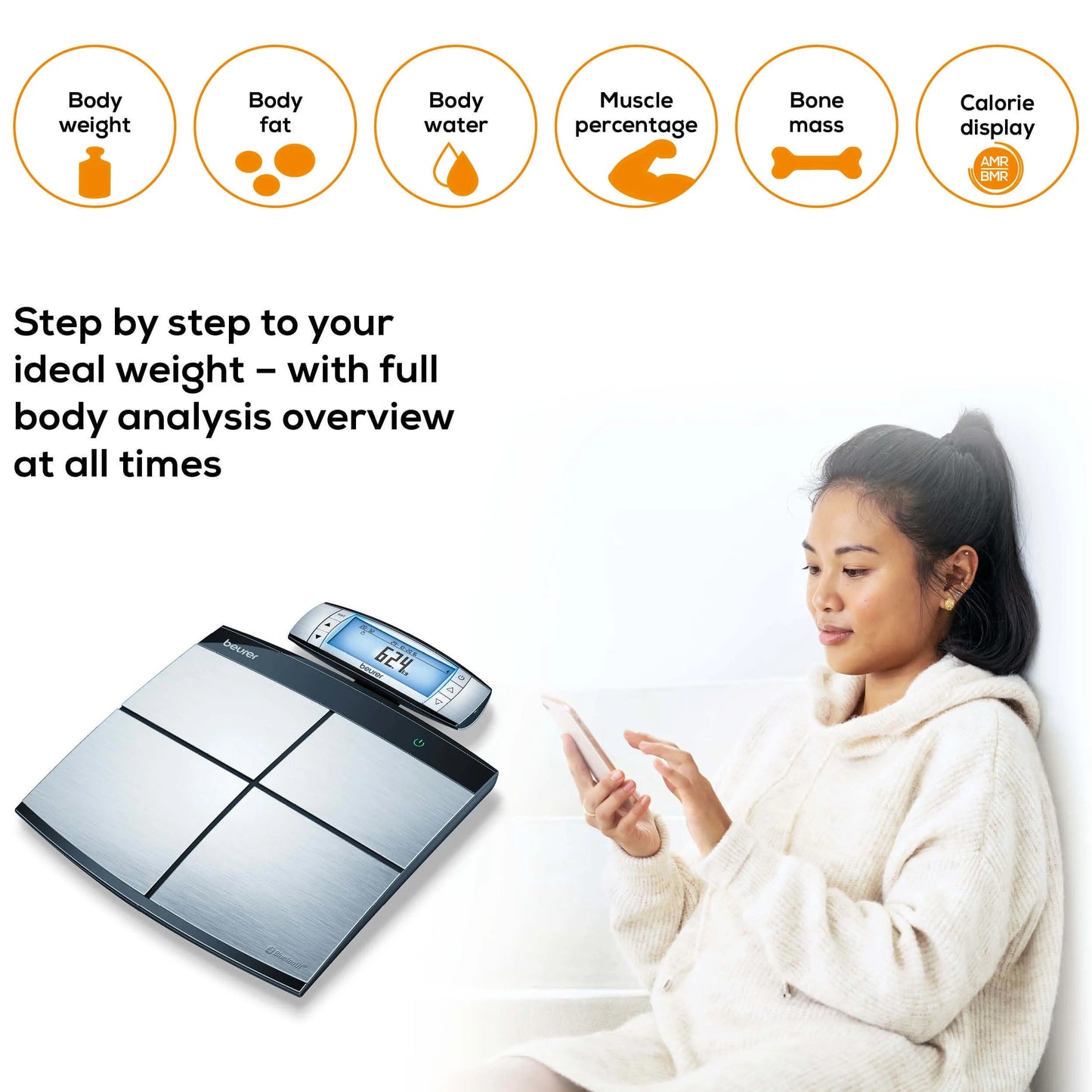 Diagnostiline bluetooth saunakaal Beurer