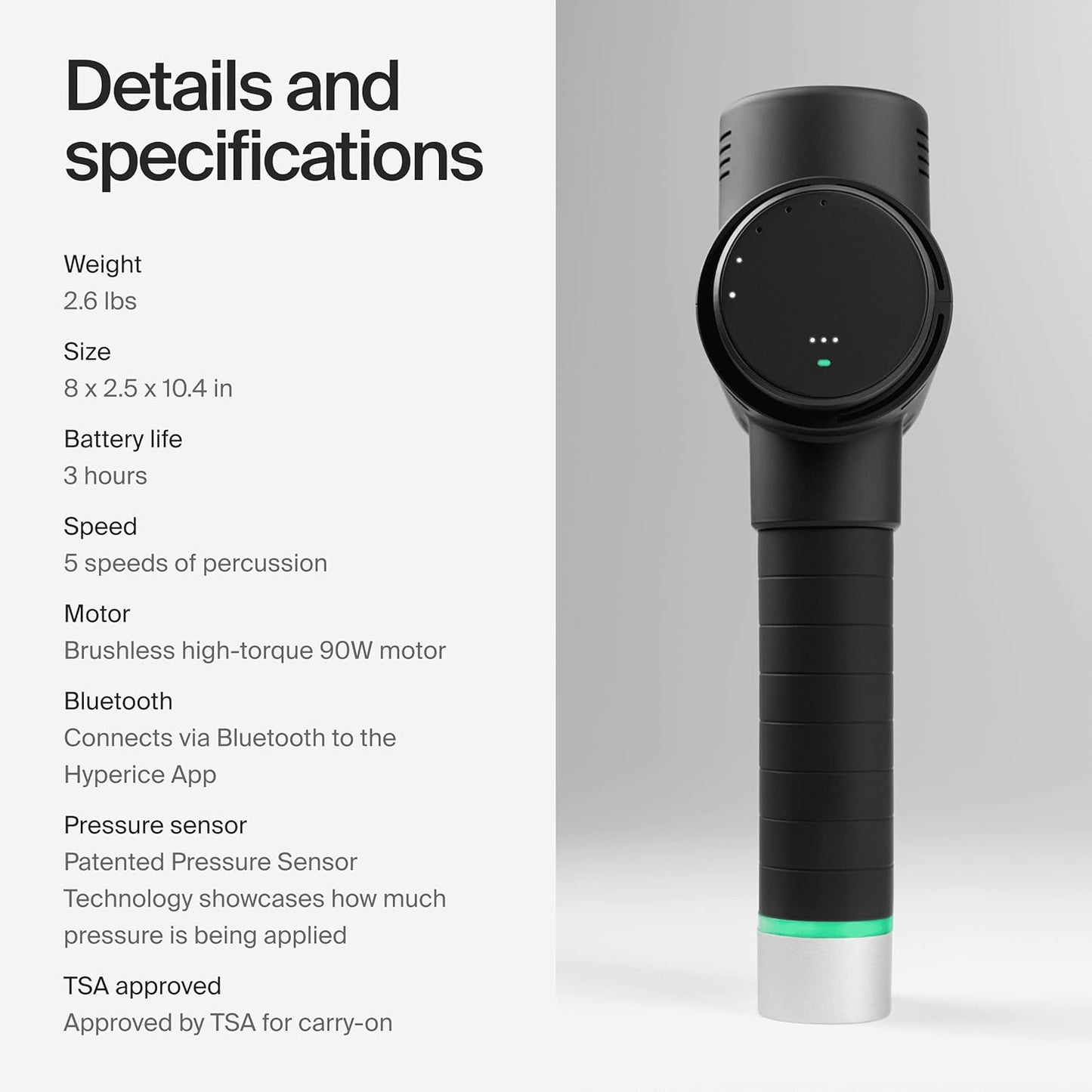 Massaažipüstol Hypervolt 2 Pro