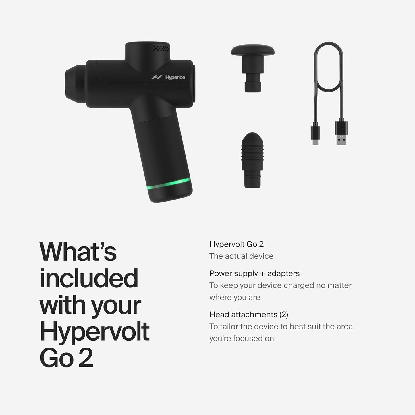 Massaažipüstol Hypervolt Go2