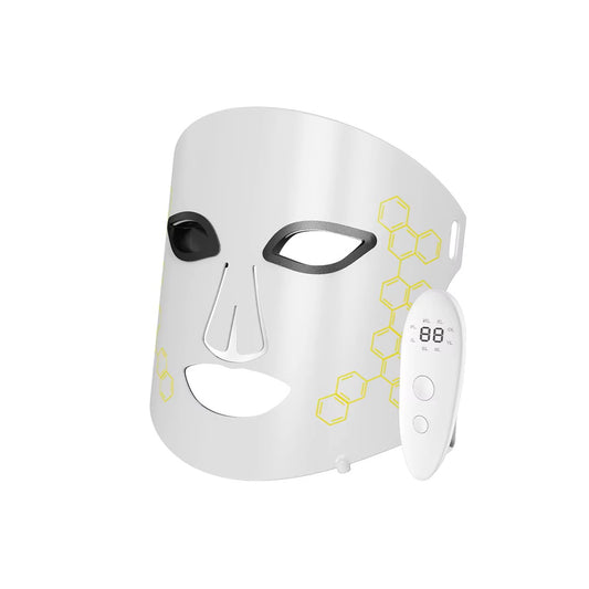 Punase valguse õhuke LED mask IR teraapiaks näole