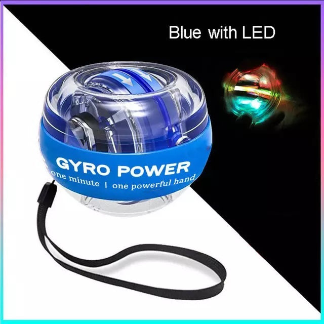 Güro-pall kera käe- ja randmetrenniks LED Gyro Ball Arm Exerciser