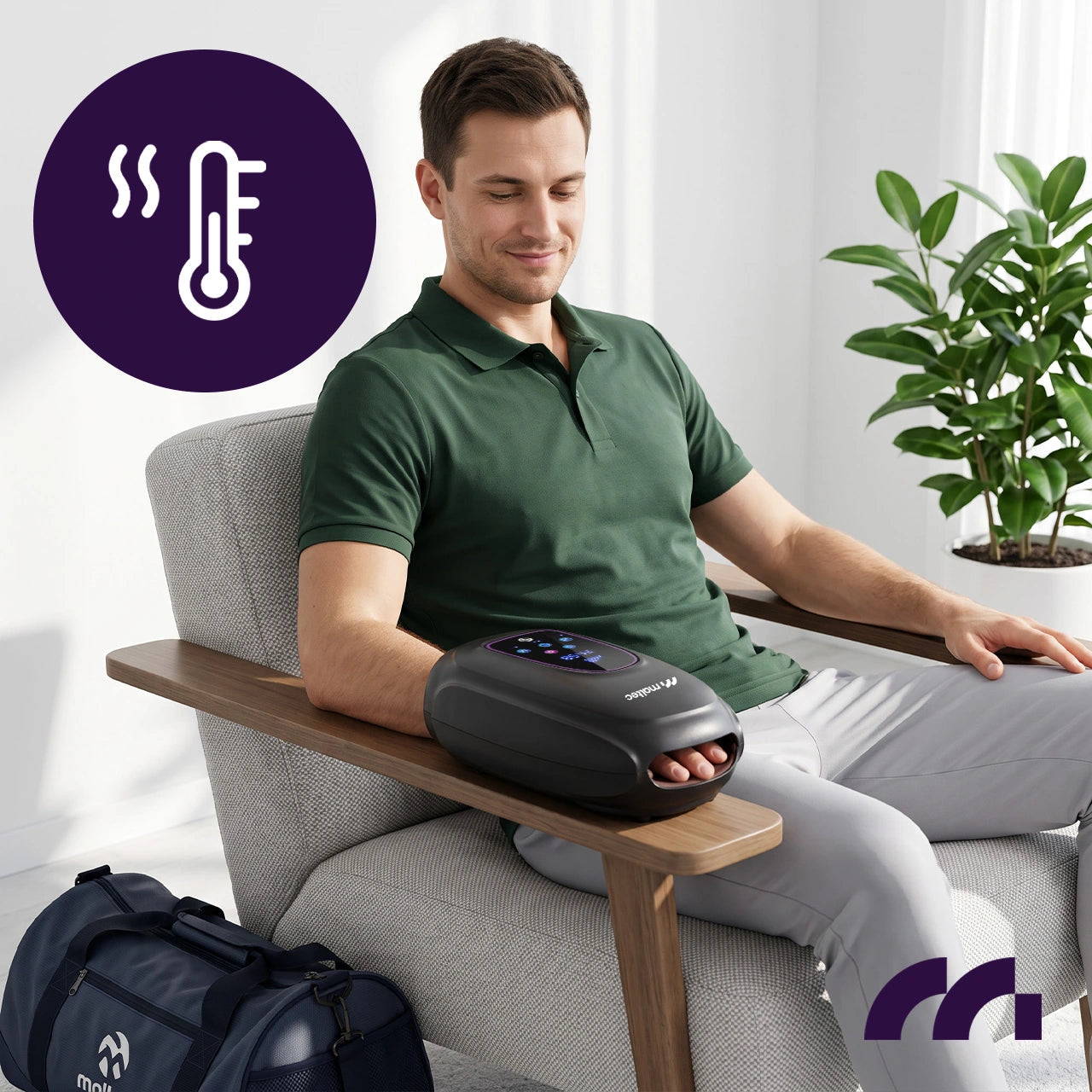 Käelaba masseerija akuga Smart Pulse massager