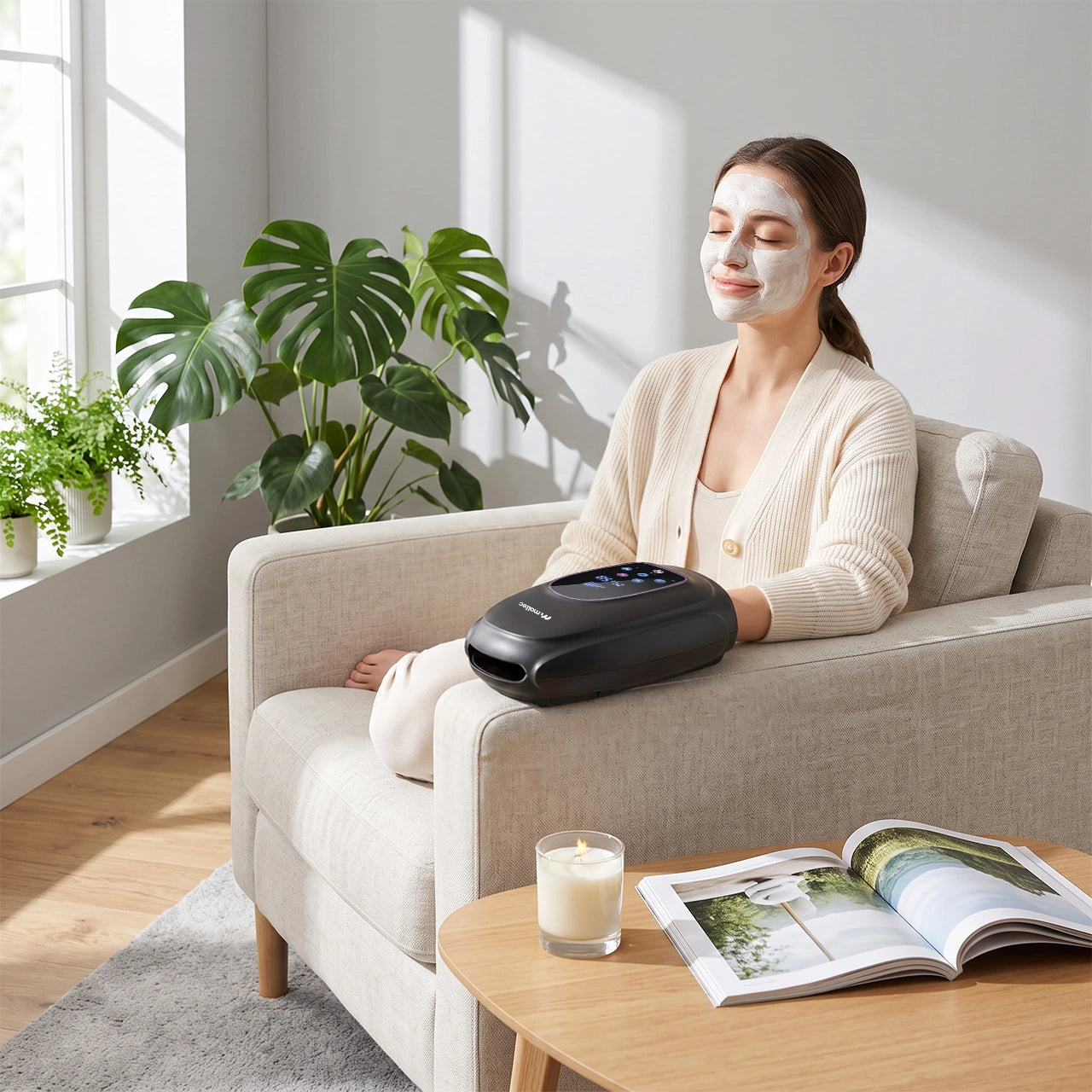 Käelaba masseerija akuga Smart Pulse massager