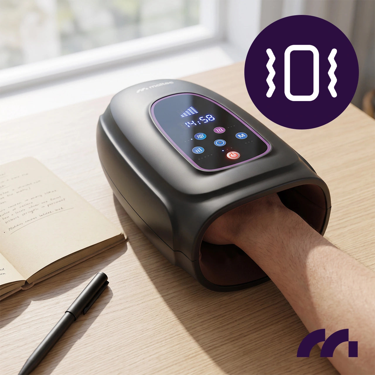 Käelaba masseerija akuga Smart Pulse massager