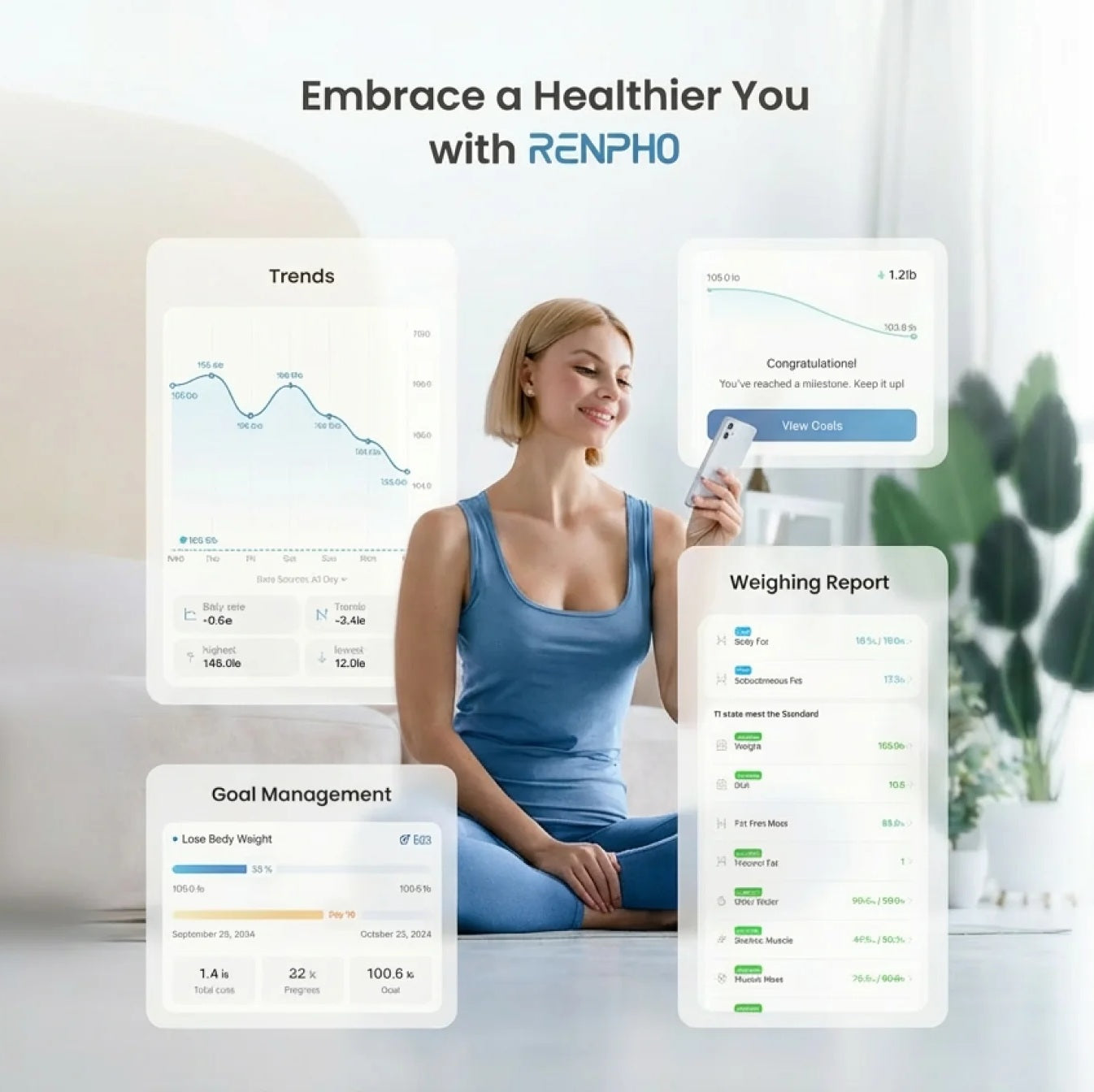 Nutikaal Elis1 REN Smart Wireless BMI Body Fat