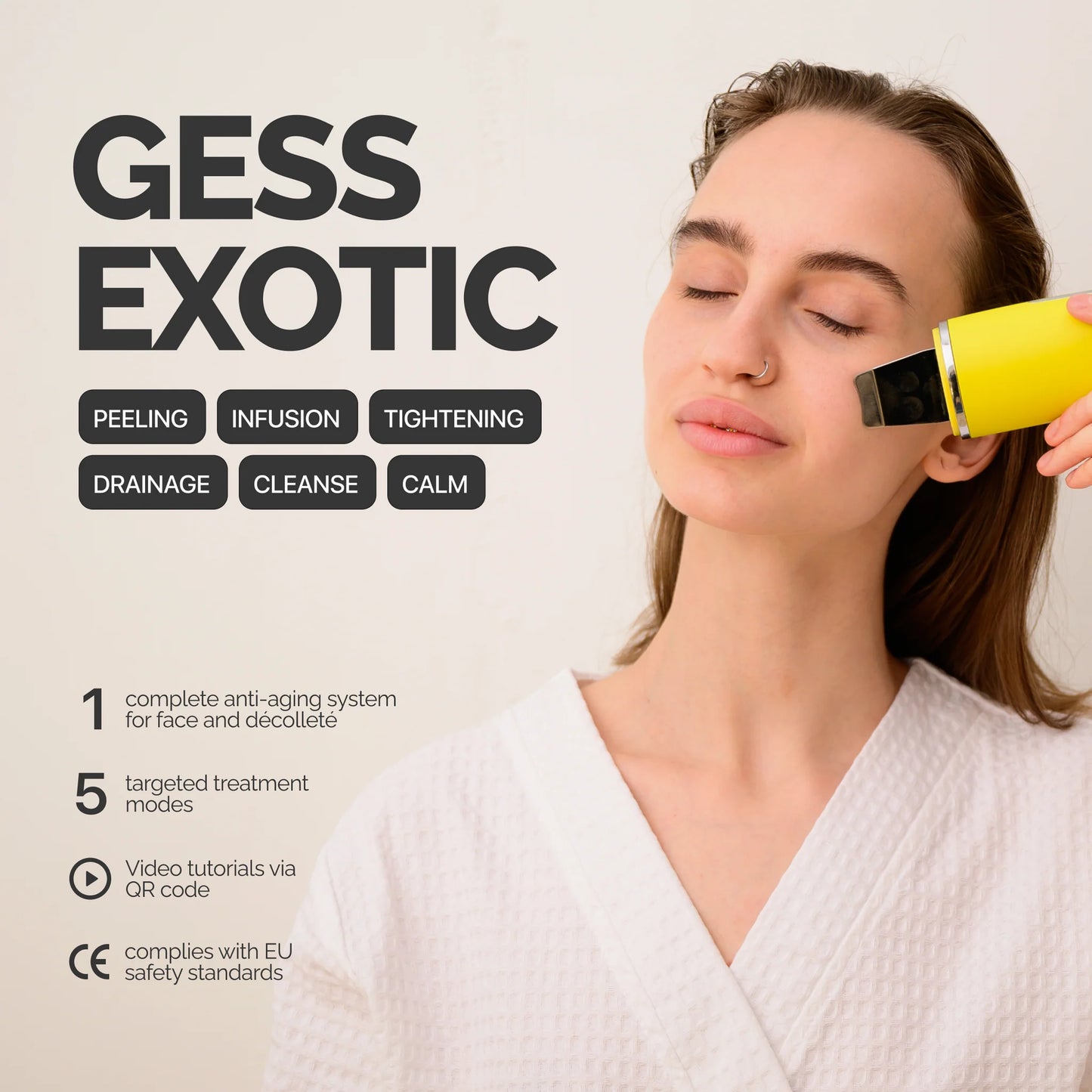 Exotic on juhtmeta ultraheli näokoorija 7-ühes