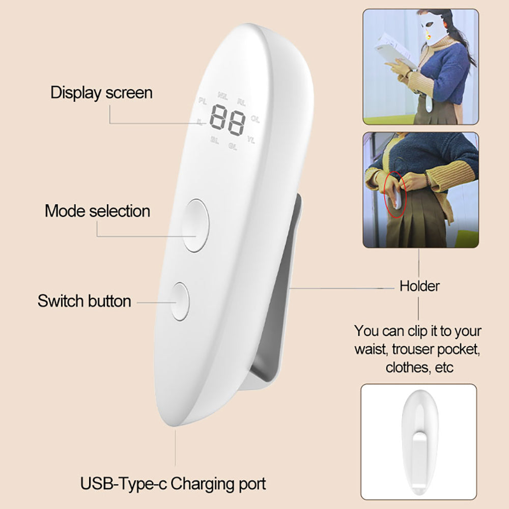 Punase valguse õhuke LED mask IR teraapiaks näole