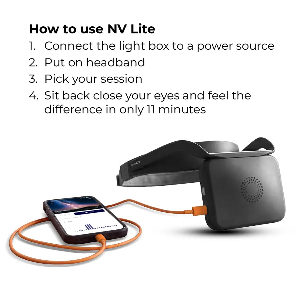 neuroVIZR NV Lite - Vaimset Heaolu Parandav Teraapiaseade