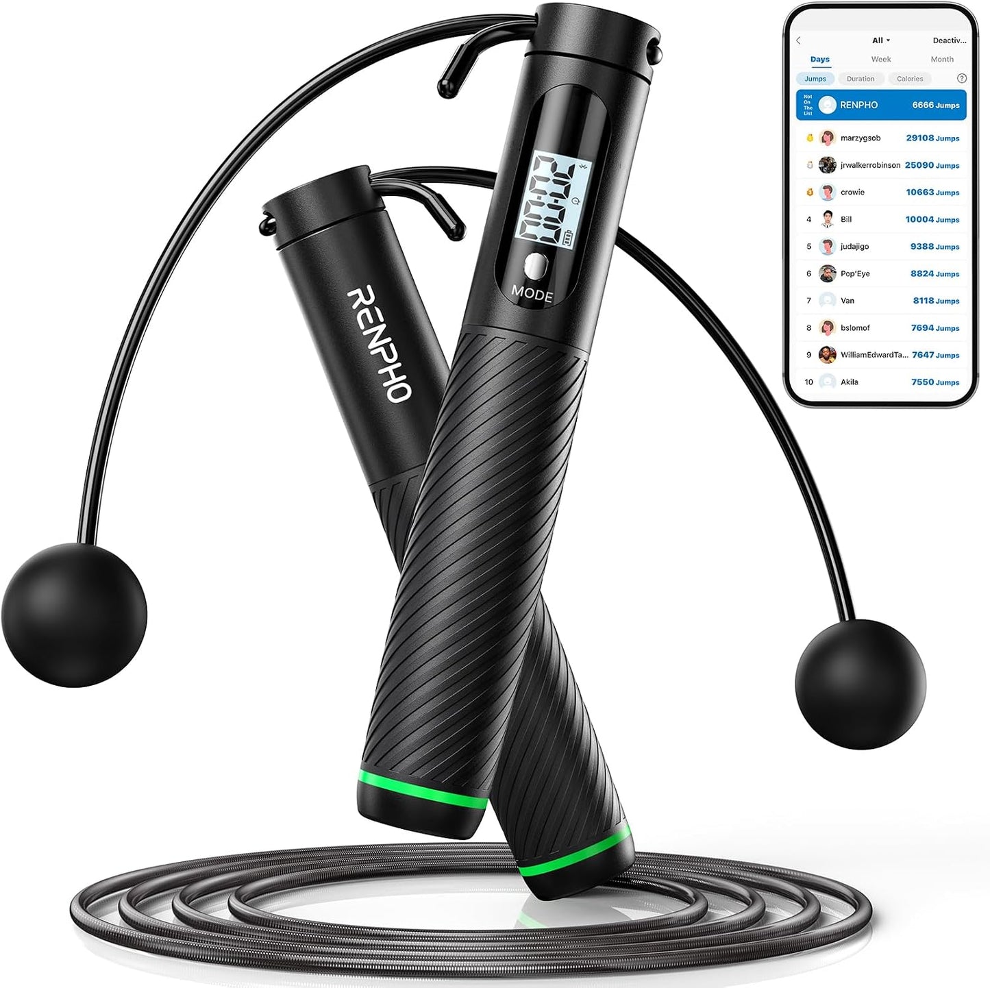 Hüppenöör nöörita Cordless Smart Jump Rope