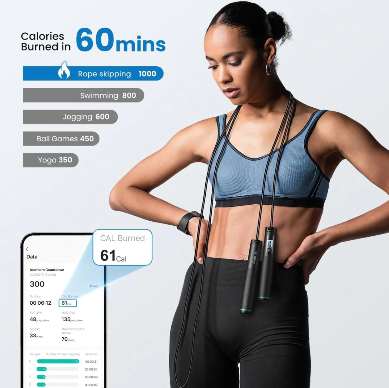 Hüppenöör nöörita Cordless Smart Jump Rope