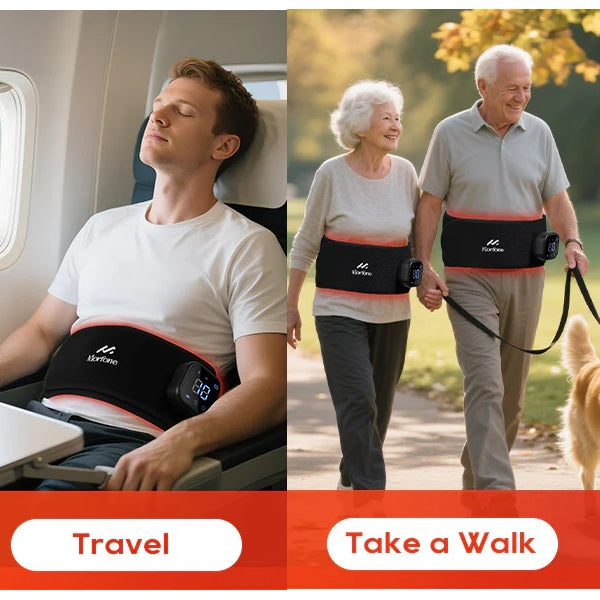 Punase valguse IR teraapia vöö selja- jm valude vastu