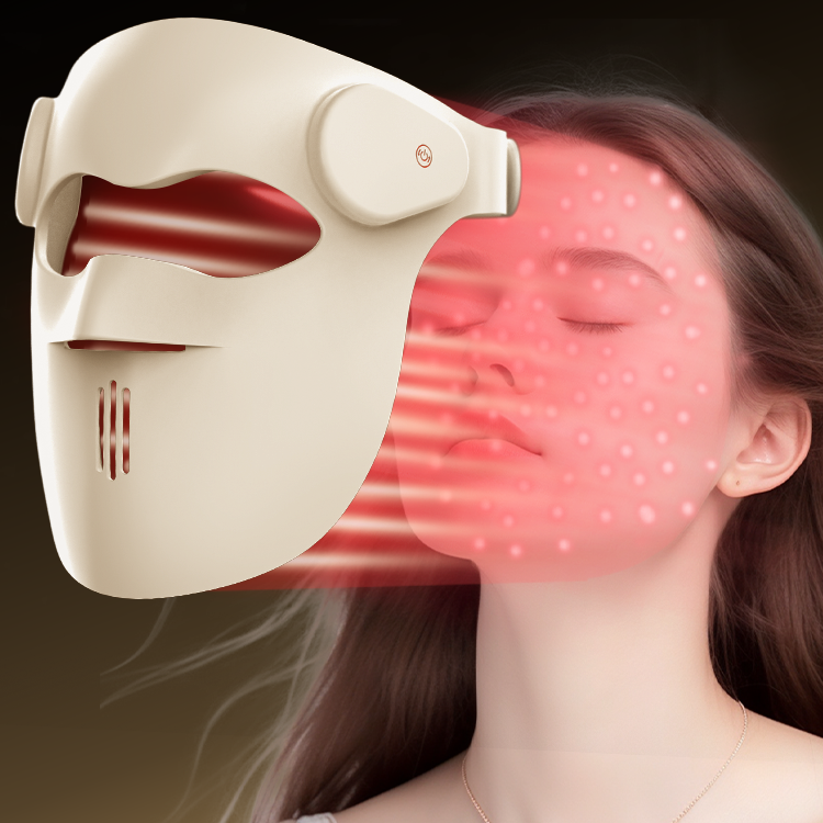 Punase valguse LED mask IR teraapiaks näole
