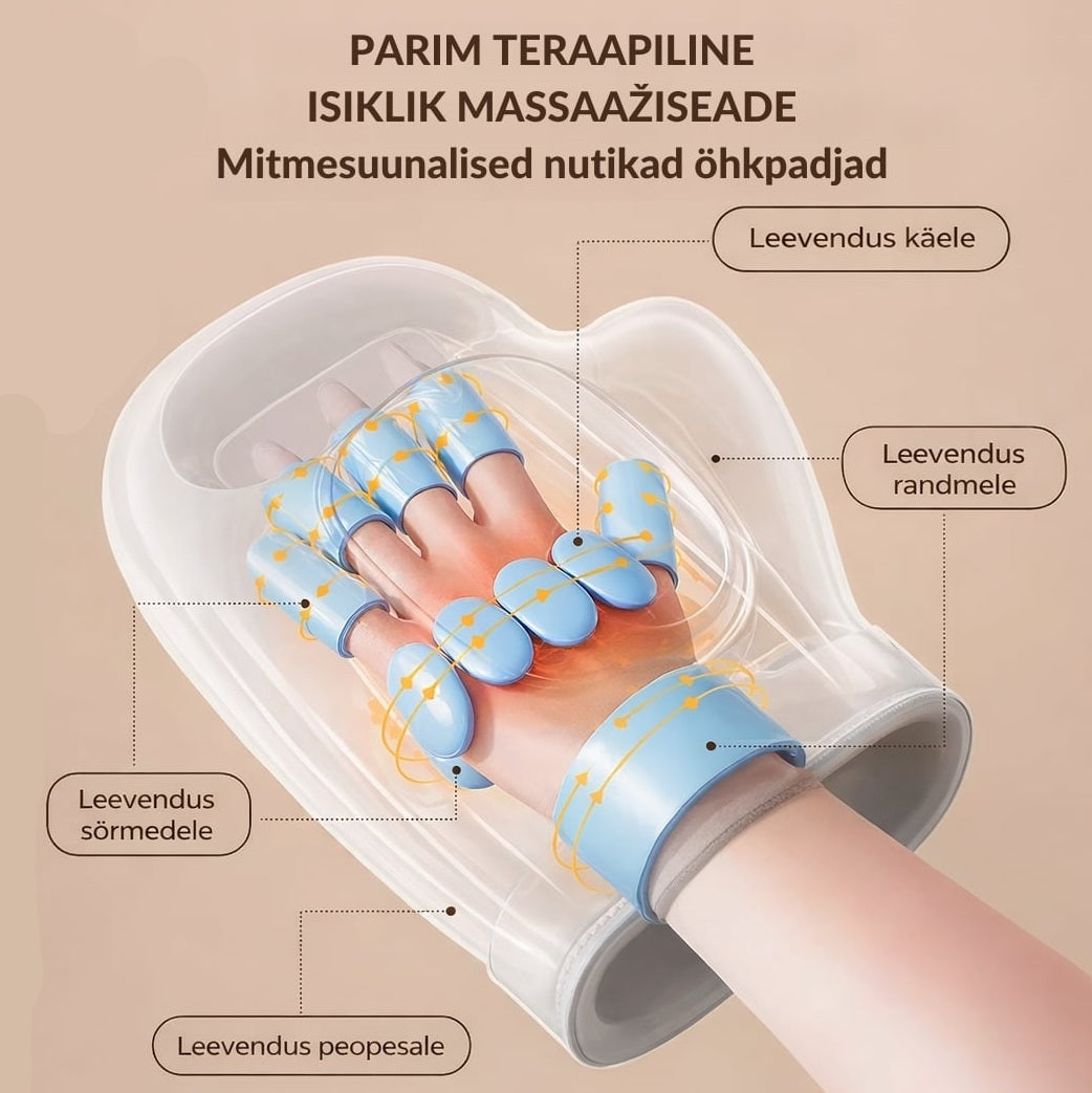 Käelaba Kompressioon-masseerija Smart & Warm massager