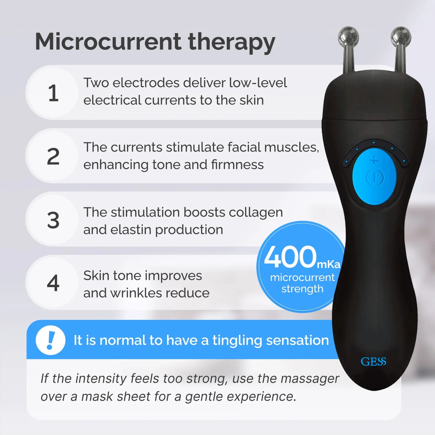 Microcurrent MT Mikrovoolu teraapiaseade